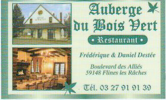 Auberge du bois vert